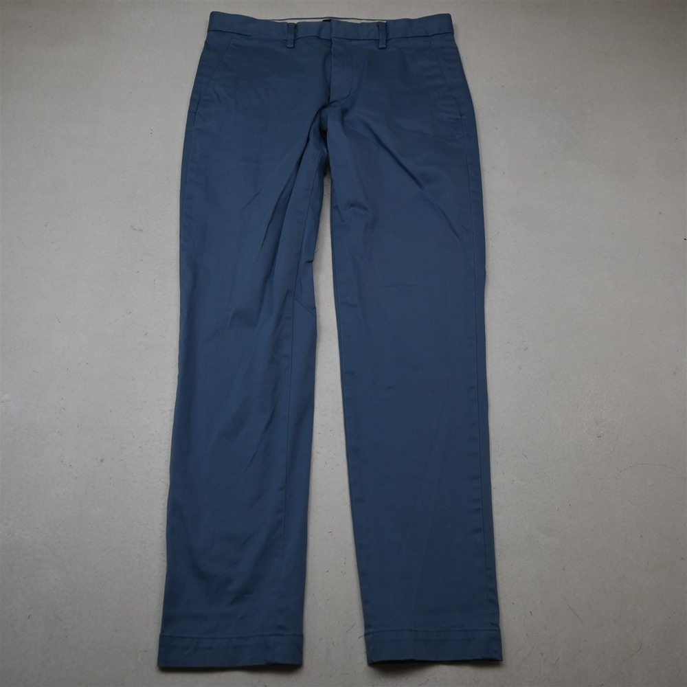 Banana Republic 31x32 Coastal Blue Tapered Rapid Movement Chino Mens Pants